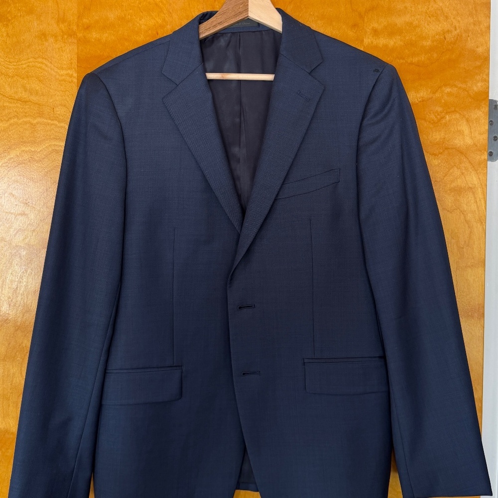 Calvin Klein - Men’s Extreme Slim Fit - Blue Suit with Pants